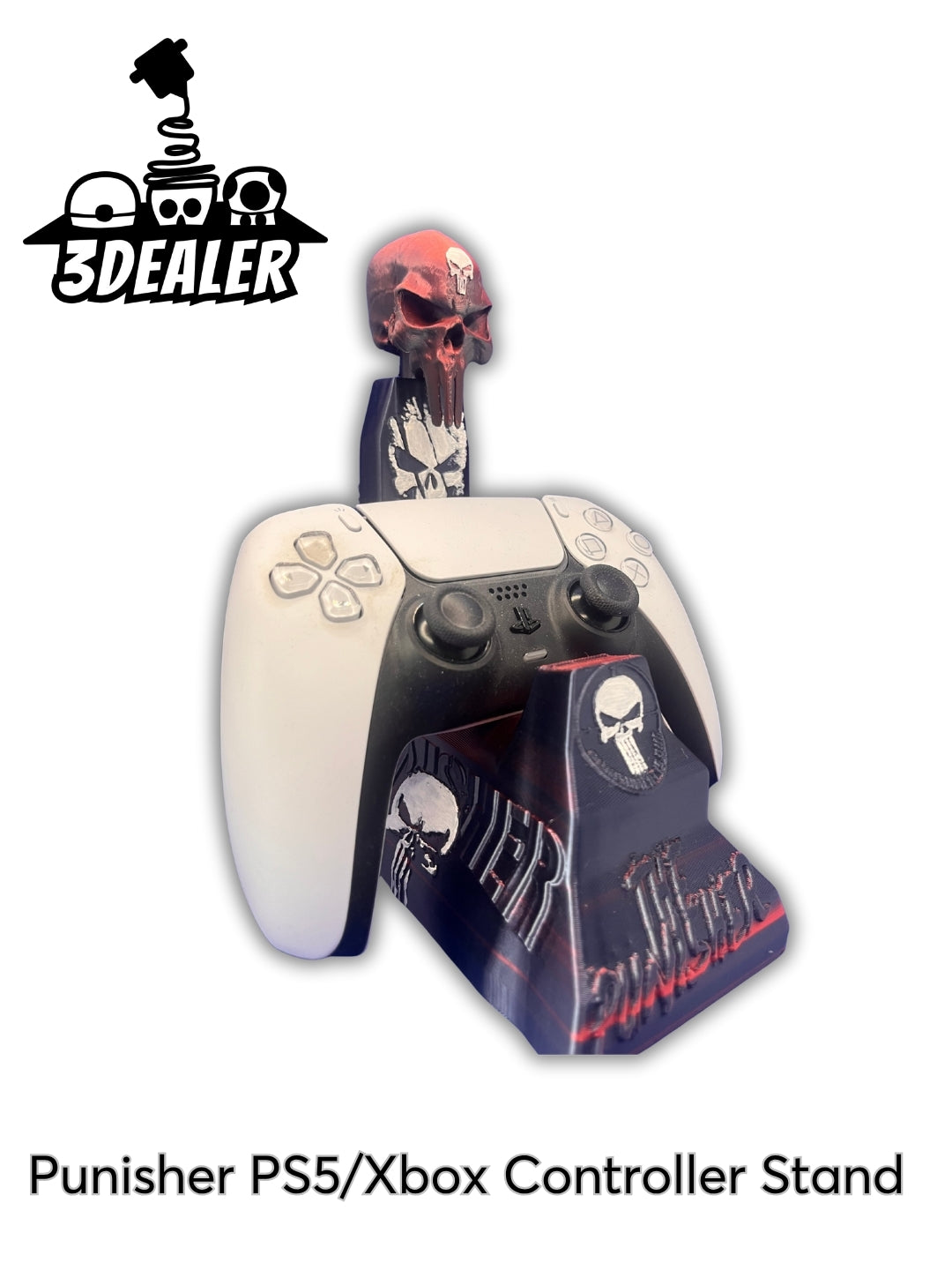 The Punisher PS5 controller stand
