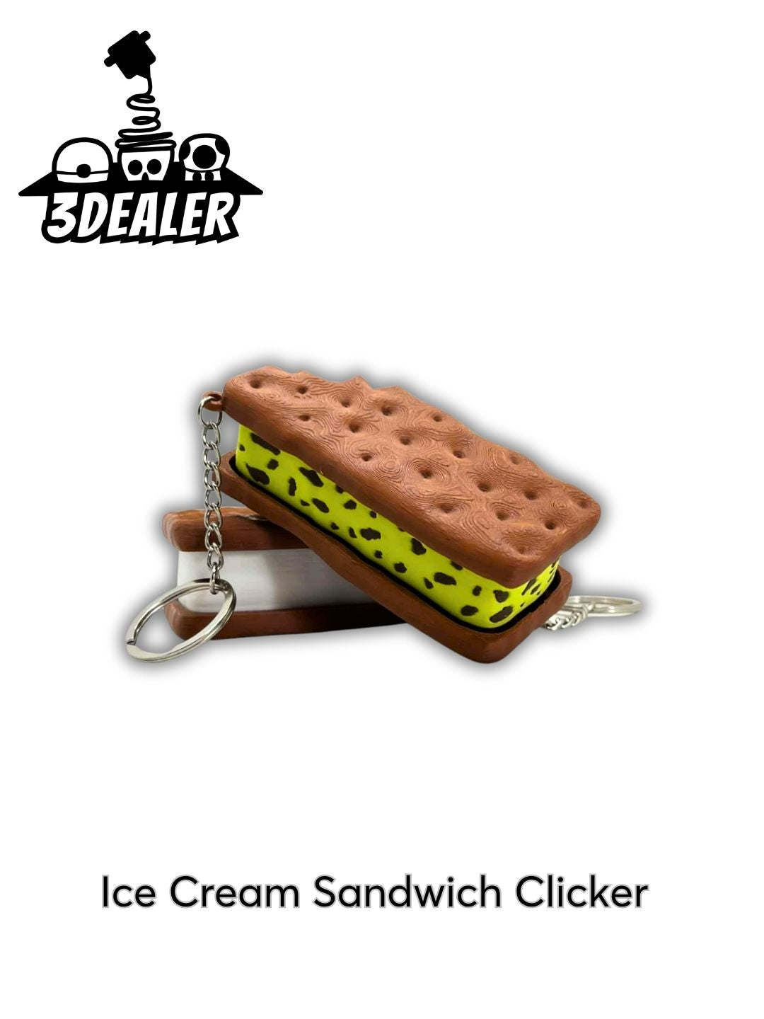 Ice Cream Sandwich clicker μπρελόκ