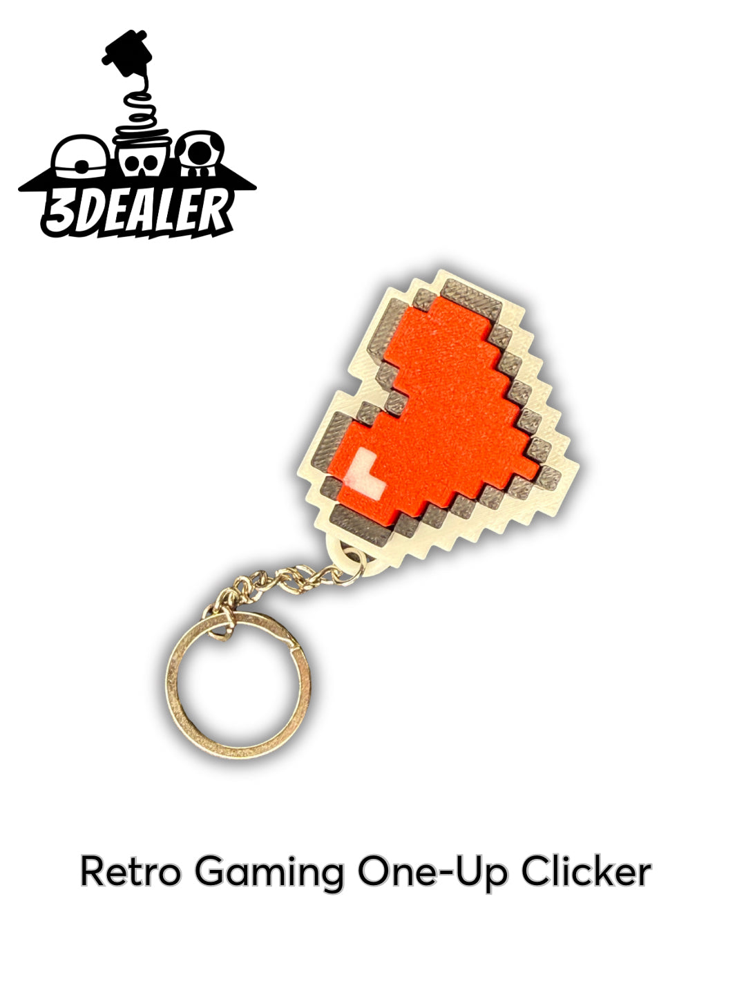 Retro gaming One-up clicker