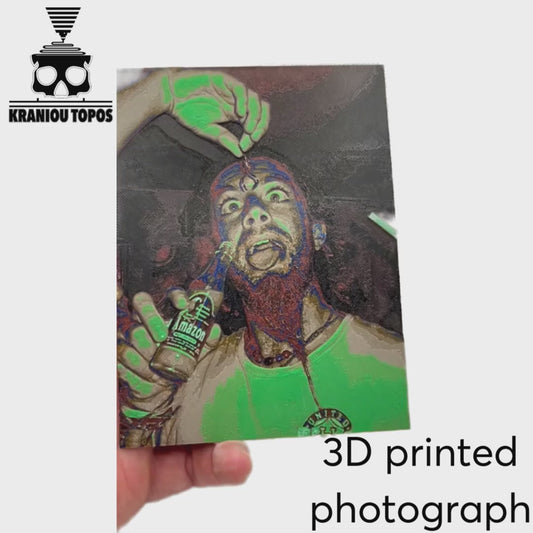 3D printed photograph