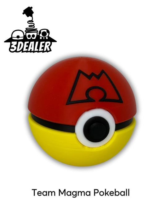 Team Magma Pokeball