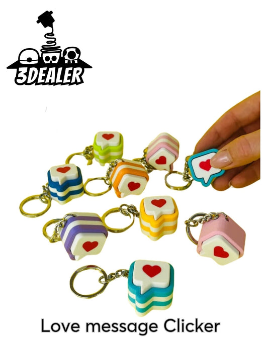 Love Message Clicker